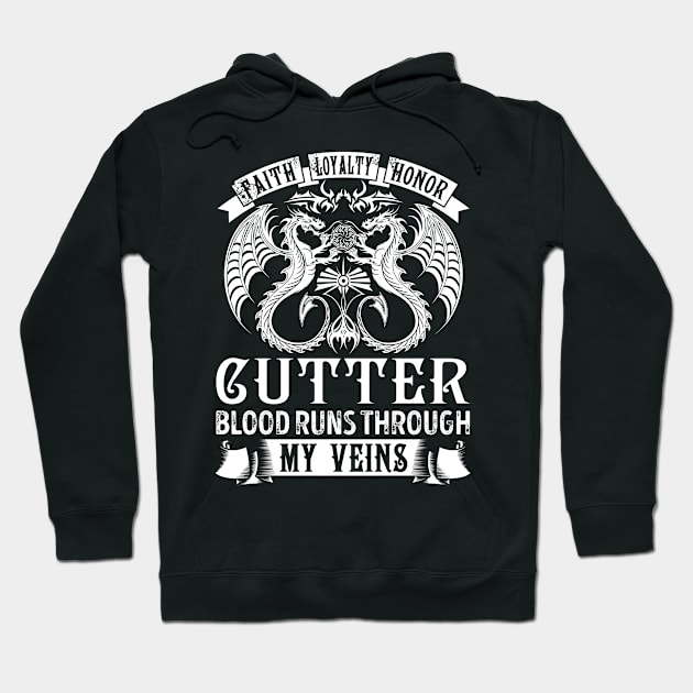 CUTTER Hoodie by T-shirt with flowers